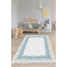Viyana Home Dijital Baskılı Kaymaz Taban Yıkanabilir Çerçeveli Salon Halısı Mutfak Halısı Yolluk VH-HY-898