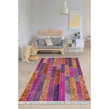 Viyana Home Dijital Baskılı Kaymaz Taban Yıkanabilir Modern Salon Halısı Mutfak Halısı Yolluk VH-HY-1119
