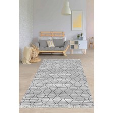 Viyana Home Dijital Baskılı Kaymaz Taban Yıkanabilir Modern Salon Halısı Mutfak Halısı Yolluk VH-HY-1050