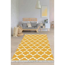 Viyana Home Dijital Baskılı Kaymaz Taban Yıkanabilir Modern Salon Halısı Mutfak Halısı Yolluk VH-HY-926