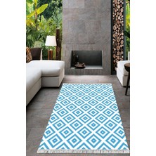 Viyana Home Dijital Baskılı Kaymaz Taban Yıkanabilir Modern Salon Halısı Mutfak Halısı Yolluk VH-HT-1277
