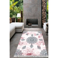 Viyana Home Dijital Baskılı Kaymaz Taban Yıkanabilir Modern Salon Halısı Mutfak Halısı Yolluk VH-HT-1525