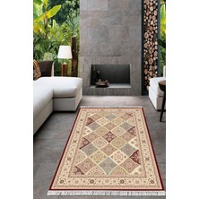 Viyana Home Dijital Baskılı Kaymaz Taban Yıkanabilir Klasik Salon Halısı Mutfak Halısı Yolluk Vh-Ht-27