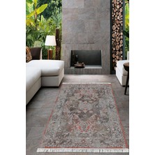 Viyana Home Dijital Baskılı Kaymaz Taban Yıkanabilir Modern Salon Halısı Mutfak Halısı Yolluk VH-HT-155