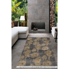 Viyana Home Dijital Baskılı Kaymaz Taban Yıkanabilir Modern Salon Halısı Mutfak Halısı Yolluk VH-HT-226