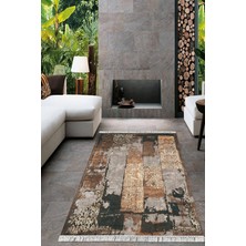 Viyana Home Dijital Baskılı Kaymaz Taban Yıkanabilir Modern Salon Halısı Mutfak Halısı Yolluk VH-HT-194