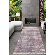 Viyana Home Dijital Baskılı Kaymaz Taban Yıkanabilir Sade Desen Salon Halısı Mutfak Halısı Yolluk VH-HT-361