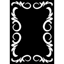 Viyana Home Dijital Baskılı Kaymaz Taban Yıkanabilir Çerçeveli Salon Halısı Mutfak Halısı Yolluk VH-HT-866