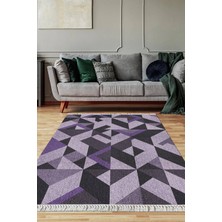 Viyana Home Dijital Baskılı Kaymaz Taban Yıkanabilir Salon Halısı Mutfak Halısı Yolluk VH-SD-1009