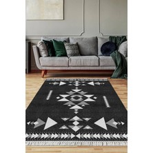 Viyana Home Dijital Baskılı Kaymaz Taban Yıkanabilir Salon Halısı Mutfak Halısı Yolluk VH-SD-1060