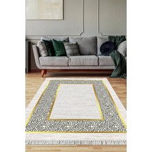 Viyana Home Dijital Baskılı Kaymaz Taban Yıkanabilir Salon Halısı Mutfak Halısı Yolluk VH-SD-1071