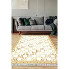 Viyana Home Dijital Baskılı Kaymaz Taban Yıkanabilir Salon Halısı Mutfak Halısı Yolluk VH-SD-1110