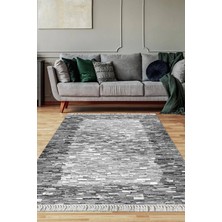 Viyana Home Dijital Baskılı Kaymaz Taban Yıkanabilir Salon Halısı Mutfak Halısı Yolluk VH-SD-241