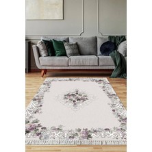 Viyana Home Dijital Baskılı Kaymaz Taban Yıkanabilir Salon Halısı Mutfak Halısı Yolluk VH-SD-404