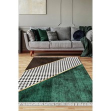 Viyana Home Dijital Baskılı Kaymaz Taban Yıkanabilir Salon Halısı Mutfak Halısı Yolluk VH-SD-429