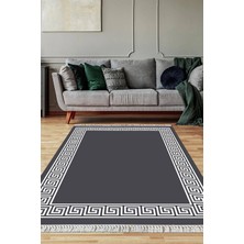 Viyana Home Dijital Baskılı Kaymaz Taban Yıkanabilir Salon Halısı Mutfak Halısı Yolluk VH-SD-530