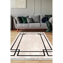 Viyana Home Dijital Baskılı Kaymaz Taban Yıkanabilir Salon Halısı Mutfak Halısı Yolluk VH-SD-601