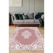 Viyana Home Dijital Baskılı Kaymaz Taban Yıkanabilir Salon Halısı Mutfak Halısı Yolluk VH-SD-625