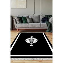 Viyana Home Dijital Baskılı Kaymaz Taban Yıkanabilir Salon Halısı Mutfak Halısı Yolluk VH-SD-670