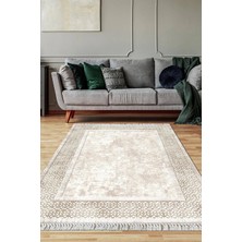 Viyana Home Dijital Baskılı Kaymaz Taban Yıkanabilir Salon Halısı Mutfak Halısı Yolluk VH-SD-704