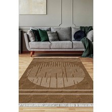 Viyana Home Dijital Baskılı Kaymaz Taban Yıkanabilir Salon Halısı Mutfak Halısı Yolluk VH-SD-920
