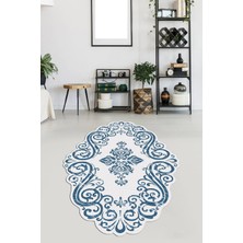 Viyana Home Kaymaz Taban Yıkanabilir Lazer Kesim Salon Halısı Mutfak Halısı Yolluk VHL-HT-888