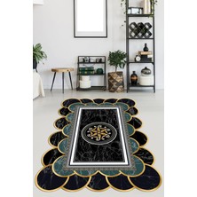 Viyana Home Kaymaz Taban Yıkanabilir Lazer Kesim Salon Halısı Mutfak Halısı Yolluk VHL-SD-324