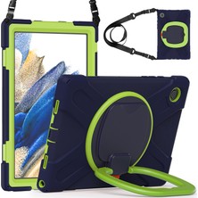 XFashion Galaxy Tab A İçin Tablet Kılıfı - Koyu Mavi (Yurt Dışından)