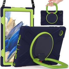 XFashion Galaxy Tab A İçin Tablet Kılıfı - Koyu Mavi (Yurt Dışından)