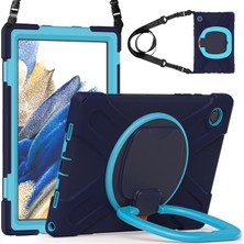 XFashion Galaxy Tab A İçin Tablet Kılıfı - Lacivert (Yurt Dışından)