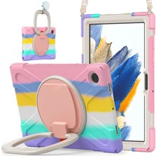 XFashion Galaxy Tab A İçin Tablet Kılıfı - Çok Renkli (Yurt Dışından)