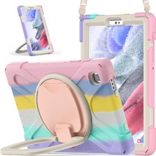 XFashion Galaxy Tab A İçin Tablet Kılıfı - Çok Renkli (Yurt Dışından)