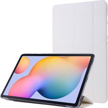 XFashion Galaxy Tab S8 İçin Tablet Kılıfı - Beyaz (Yurt Dışından)