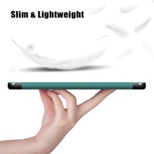 XFashion Galaxy Tab S7 Fe İçin Tablet Kılıfı - Yeşil (Yurt Dışından)