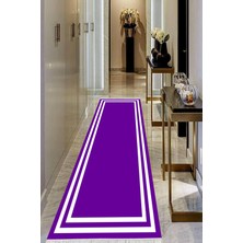 Viyana Home Dijital Baskılı Kaymaz Taban Yıkanabilir Modern Salon Halısı Koridor Halısı Yolluk VHU-HT-543