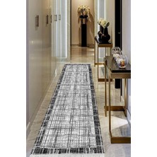 Viyana Home Dijital Baskılı Kaymaz Taban Yıkanabilir Modern Salon Halısı Koridor Halısı Yolluk VHU-HT-1365