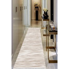 Viyana Home Dijital Baskılı Kaymaz Taban Yıkanabilir Modern Salon Halısı Koridor Halısı Yolluk VHU-HS-441