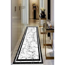 Viyana Home Dijital Baskılı Kaymaz Taban Yıkanabilir Modern Salon Halısı Koridor Halısı Yolluk VHU-HT-601