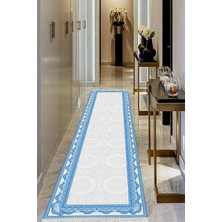 Viyana Home Dijital Baskılı Kaymaz Taban Yıkanabilir Modern Salon Halısı Koridor Halısı Yolluk Vhu-Hk-19