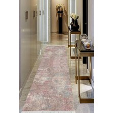 Viyana Home Dijital Baskılı Kaymaz Taban Yıkanabilir Modern Salon Halısı Koridor Halısı Yolluk VHU-HT-136