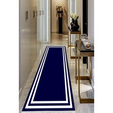 Viyana Home Dijital Baskılı Kaymaz Taban Yıkanabilir Modern Salon Halısı Koridor Halısı Yolluk VHU-HT-542