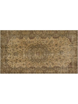 Sempati Halı Klasik Modern Vintage Eskitme El Dokuma Halı 151 x 263 cm 9522