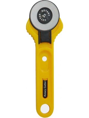 Hodbehod 45MM Kumaş Deri Kağıt Rulet Kesici Mandal Cetvel Kraft Seti