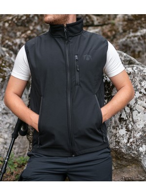 Softshell Yelek Fermuarlı Cepli Mevsimlik