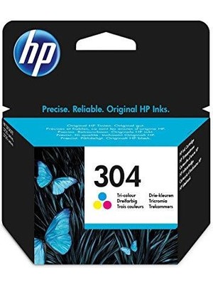 Hp 304 Renkli Mürekkep Kartuş 100 Sayfa (N9K05AE)