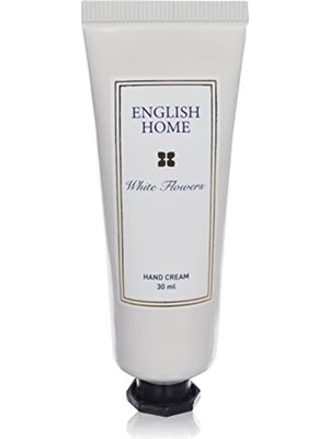 English Home Beyaz Çiçekler El Kremi 30 ml Bej