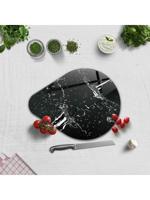 Decorita Cam Kesme Tahtası - Cam Kesme Tablası | Damla Serisi - 5 | 28 cm x 36 cm