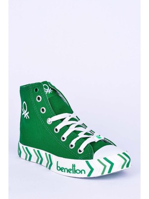 Benetton BN-30625 91-Yesıl Kadın Spor Ayakkabı