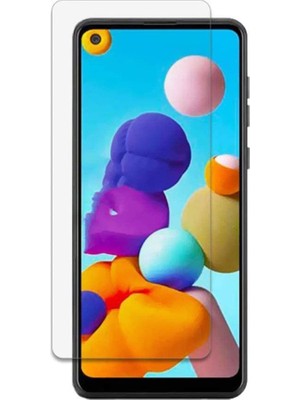 ikon Samsung A21 Kırılmaz Ekran Koruyucu Temperli Cam