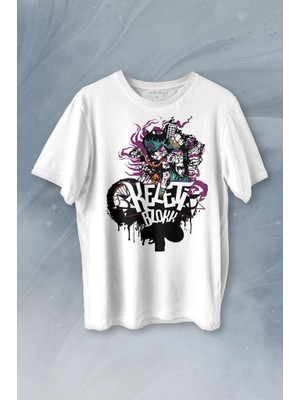 Kendim Seçtim Motorcycle Motor Ride Skull Kuru Kafa Baskılı Tişört Unisex T-Shirt
